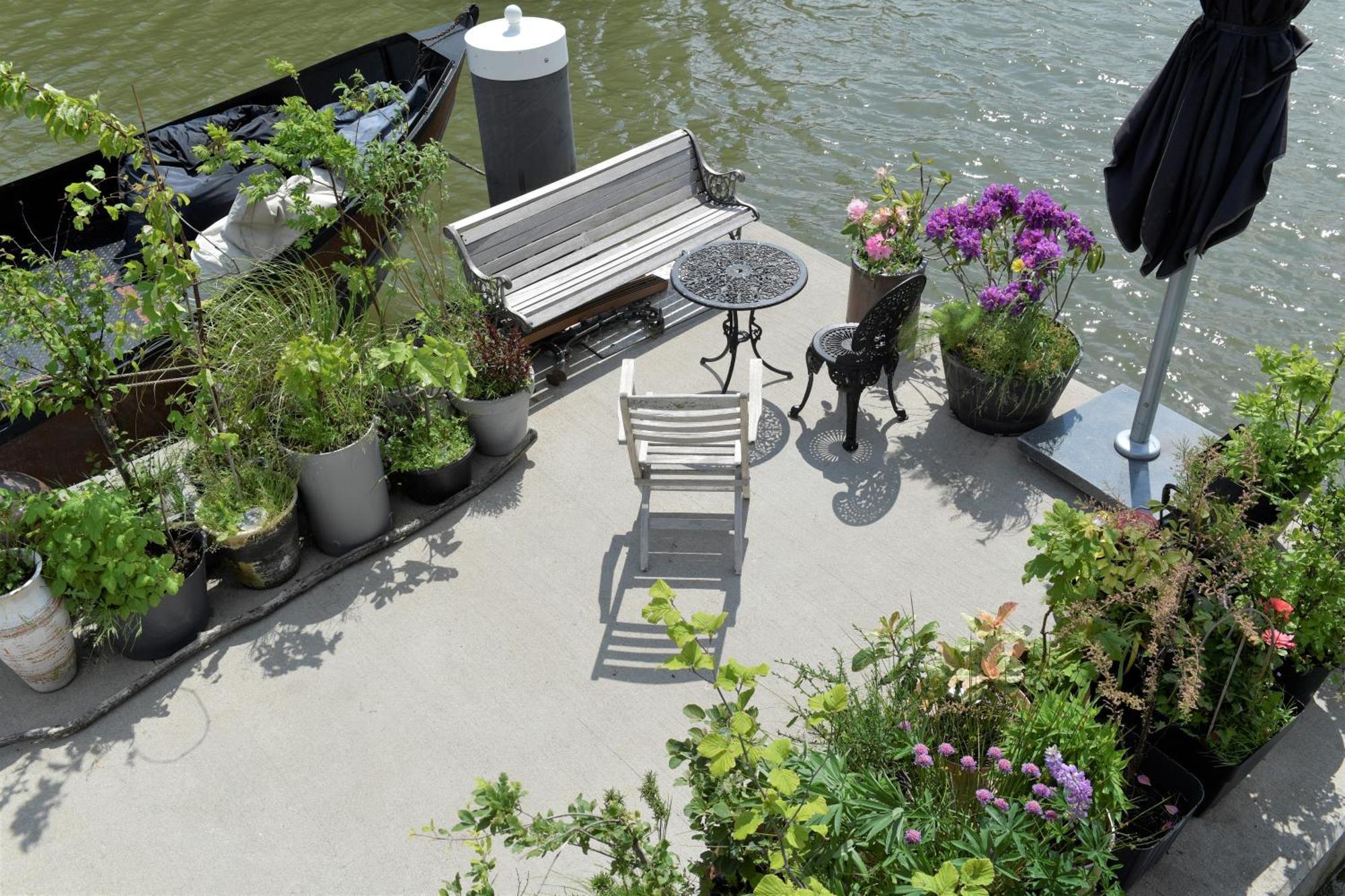 Hotel Euphrate Houseboat Amsterdam Esterno foto
